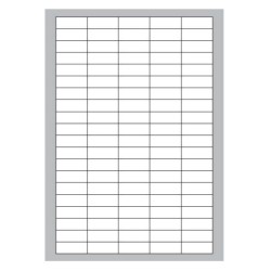 CF10000  ETICHETTE 37X14MM 100FF