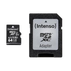 MICRO SD CON ADATTATORE 64GB UHS