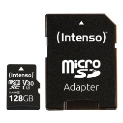 MICRO SD CON ADATTATORE 128GB UHS