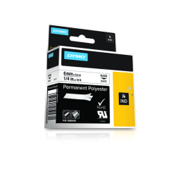 NASTRO 6MMX5.5M POLIESTERE NE/BI