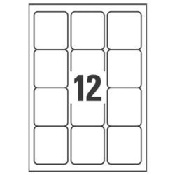 ETICHETTE LASER 63 5X 72    SINGOLO