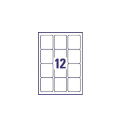 ETICHETTE LASER 63 5X 72    SINGOLO