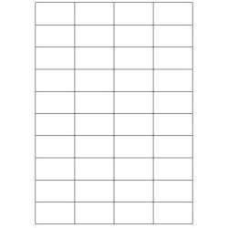 CF4000 ETICHETTE 52X30