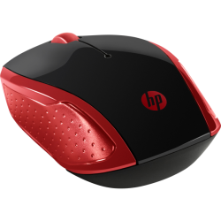 HP 200 RED WIRELESS MOUSE
