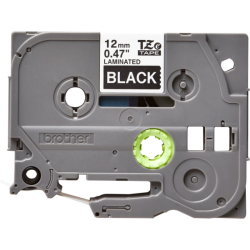 CASS DA 12MM BIANCO SU FONDO NERO