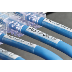 NASTRO STAND LAM 24MM NERO SU BIANC