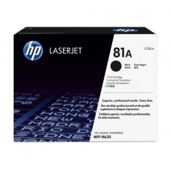 TONER O NERO HP 81A LASERJET