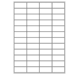 CF4800 ETICHETTE 52X24MM 100FF