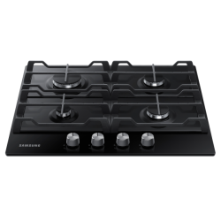 PIANO GAS 4F 60CM WOK NERO