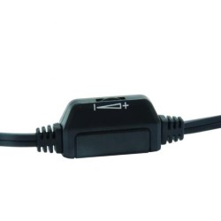 COMFORTABLE STEREO HEADSET.