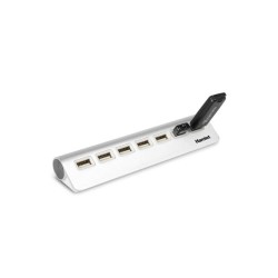 HUB USB 2.0 7 PORTE ALLUMINIO