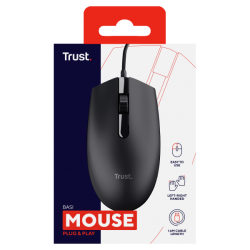 OPTICAL MOUSE - COLORE NERO - BASY