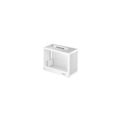 DEEPCOOL CASE MINI ITX CH160 PLUS WH WHITE ultraportabile & alto flusso d'a