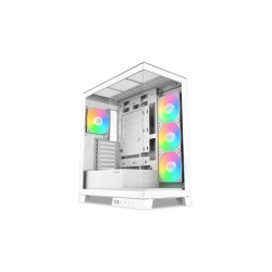 SAMA MID TOWER V50 WHITE 2*TG 4*FAN WHITE120mm ARGB PWM
