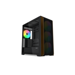 SAMA MID TOWER Z60 BLACK LISTELLO IN NOCE TG 4*FAN 140mm ARGB PWM
