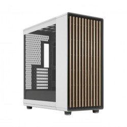 Fractal Design North XL Desktop Bianco (Fractal Design North XL RC Chalk White [TG Clear] Case w/ Clear Glass Window, ATX, 3 PW