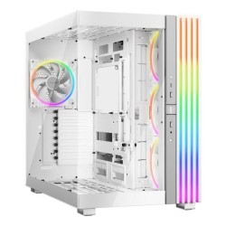 Be Quiet! Light Base 900 FX ARGB Gaming Case w/ Glass Front & Side, E-ATX, Invertible, 4x ARGB Fans, 3M ARGB Strip & Controller