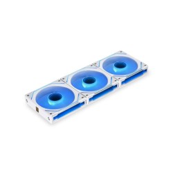 Lian Li Uni Fan SL-INF Case per computer Ventilatore 12 cm Bianco 3 pz (Lian Li UNI SL120 INF Addressable RGB White 120mm Tripl