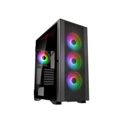 Kolink Stronghold Prism Midi Tower Grigio (Kolink Stronghold Prism ARGB Midi Tower Case - Gunmetal Grey)