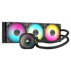 Corsair Nautilus 360 RS ARGB Processore Raffreddatore d'aria Nero (Corsair NAUTILUS 360 RS ARGB Liquid CPU Cooler, RS120 ARGB M