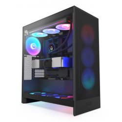 NZXT H7 Flow RGB Midi Tower Nero (NZXT H7 FLOW RGB MID TOWER CASE BLACK)